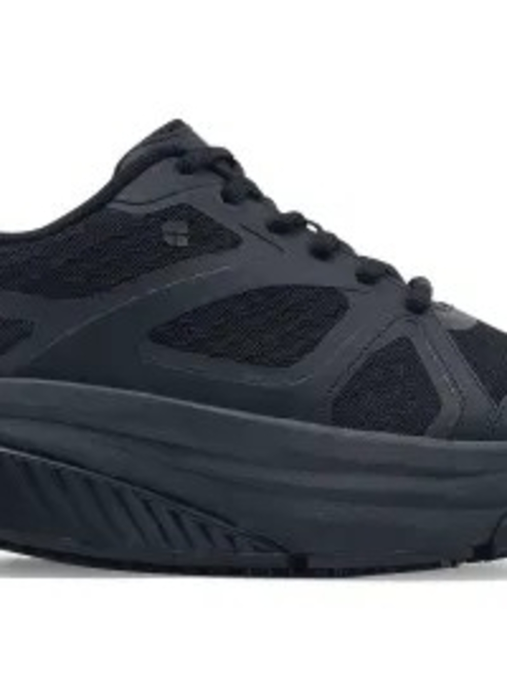 Shoes For Crews Women's Black Mesh Slip-Resistant Sneakers